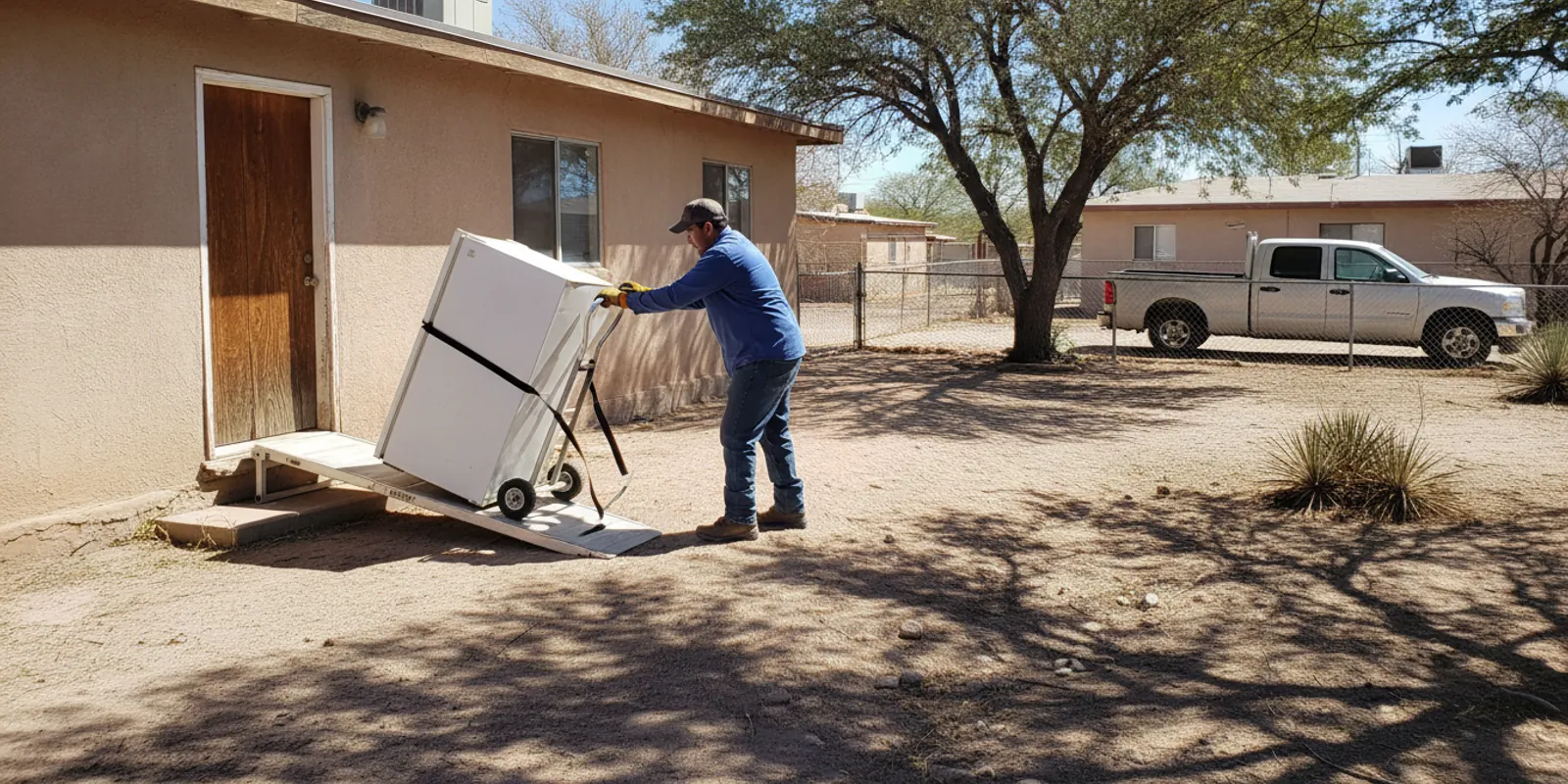 Appliance Removal crew working in Tornillo, TX